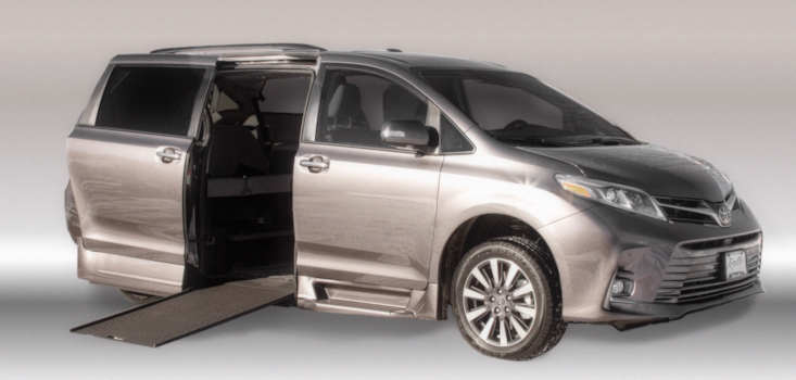 Rollx Vans Toyota Sienna wheelchair van